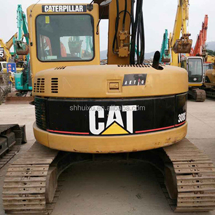 Venda a quente máquina de escavação de lagarta usada máquina de escavação de segunda mão Mini escavadeira de rastreador usada CAT308C 8Ton Caterpillar em estoque