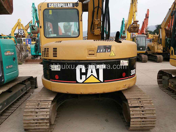 Venda a quente máquina de escavação de lagarta usada máquina de escavação de segunda mão Mini escavadeira de rastreador usada CAT308C 8Ton Caterpillar em estoque