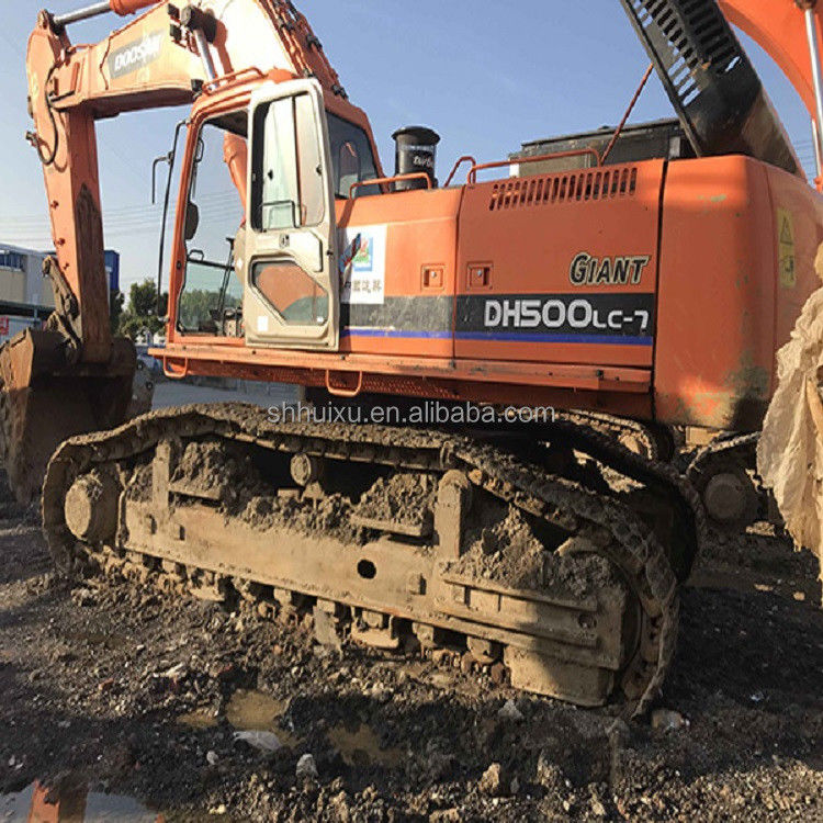 Doosan venda quente Excelente qualidade Excavadora hidráulica de segunda mão DOOSAN DH500 Coreia origem/ Máquina de escavação usada melhor venda bom preço