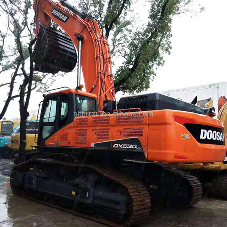 Doosan venda quente Excelente qualidade de segunda mão escavadeira hidráulica DOOSAN DX530 Coreia origem Máquina de escavação usada melhor venda