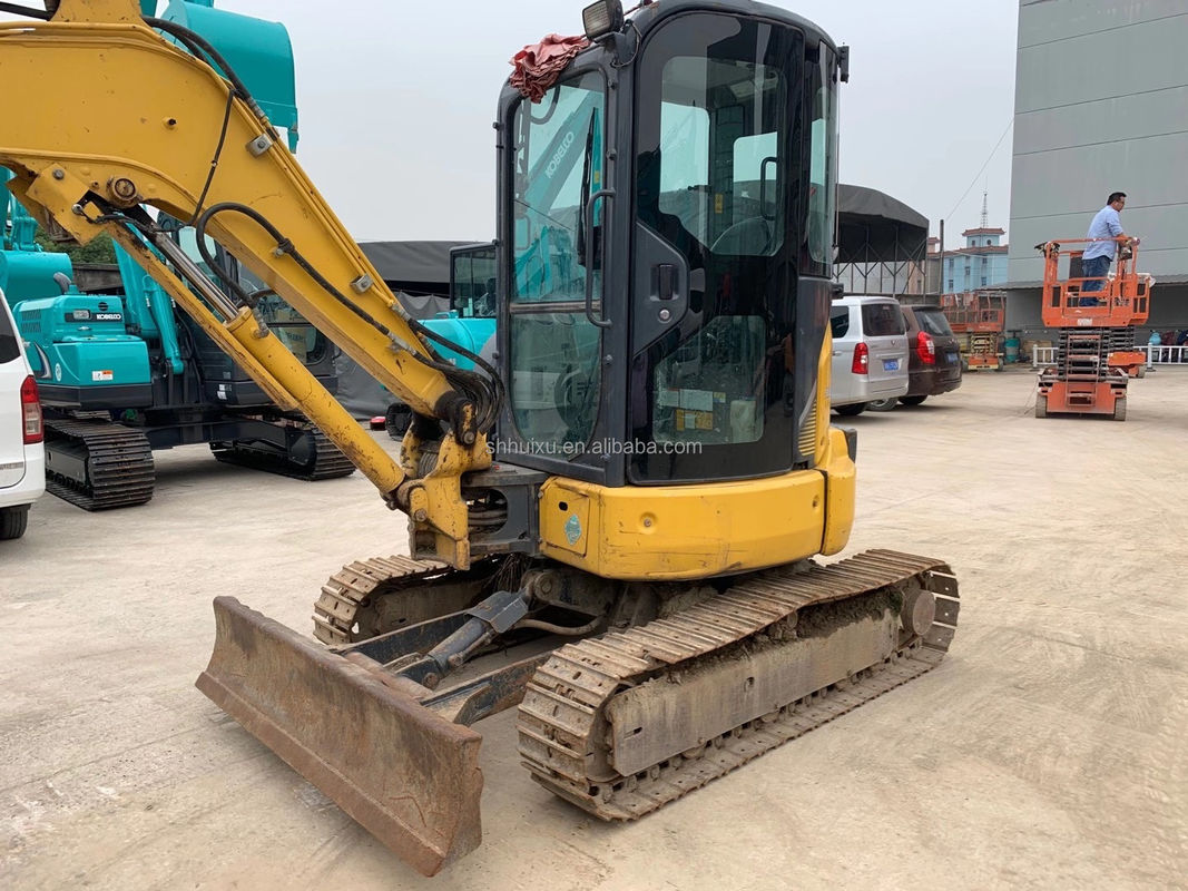 Excavadora hidráulica usada Kobelco35SR, mini de segunda mão de alta qualidade excavadora KOBELCO35SR preço barato para venda