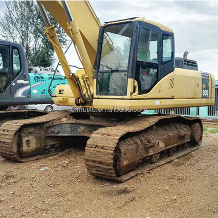 Komatsu Usado Komatsu PC300-7 escavadeira de rasteira boa qualidade máquina de escavação de segunda mão para venda escavadeira usada pc300 Komatsu Excavator