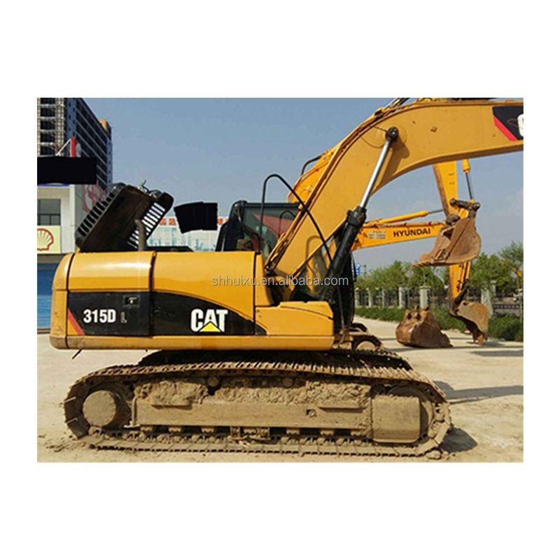 Caterpillar 315dl Excavadora de raspadores usada CAT315 15T Excavadora usada Máquina de escavação Caterpillar em estoque
