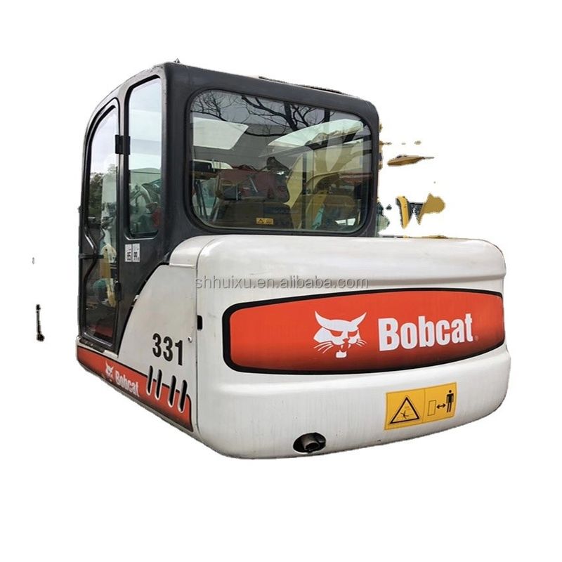Excavadora de segunda mão de boa qualidade BOBCAT331 3.1T Excavadora Usada Máquina de Escavação para venda