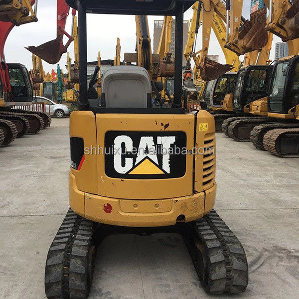 Boa qualidade Escavadeira de segunda mão CAT302 Mini escavadora hidráulica usada máquina de lagarta Lagarta em estoque