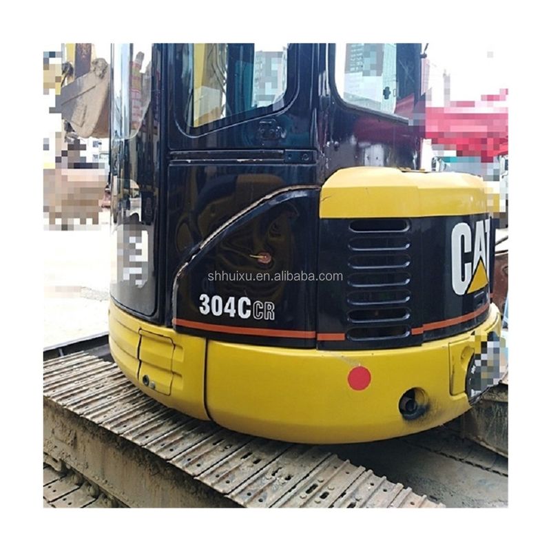 Mini escavadora hidráulica usada CAT304 de segunda mão boa qualidade pequena escavadora de rasteira CAT304 para venda