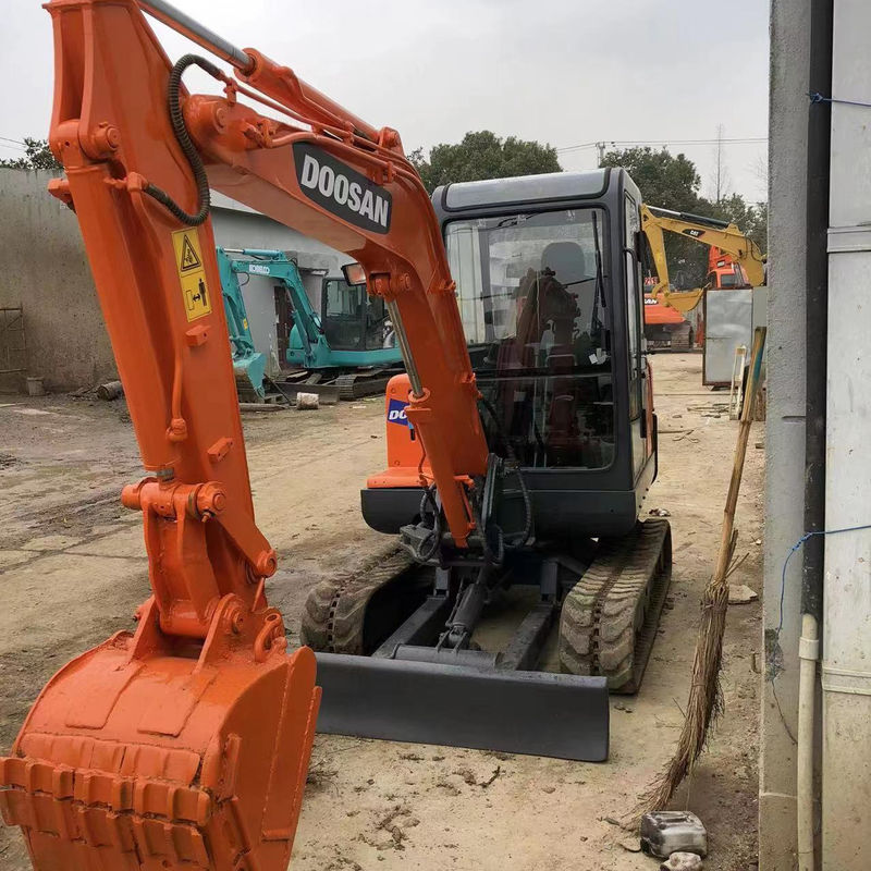 Excavadora japonesa hidráulica de 3 toneladas do Doosan Dh35 de alta performance
