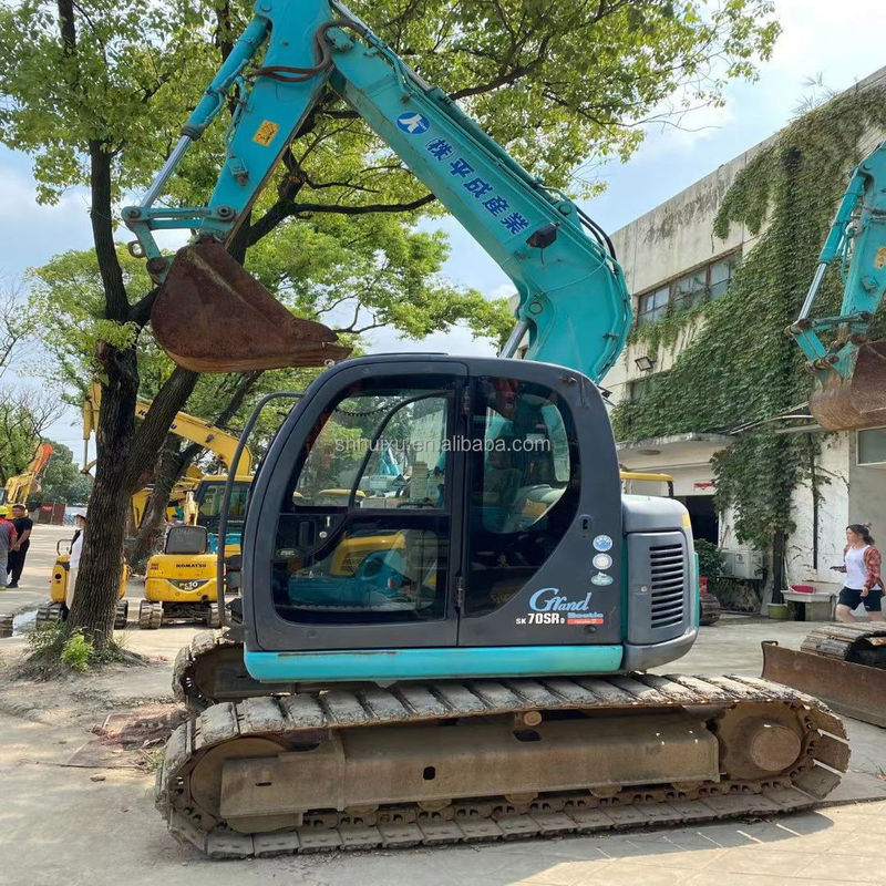 Kobelco SK200 Excavadora Kobelco 70SR de segunda mão Hidráulica de alta qualidade Mini escavadora usada Preço barato