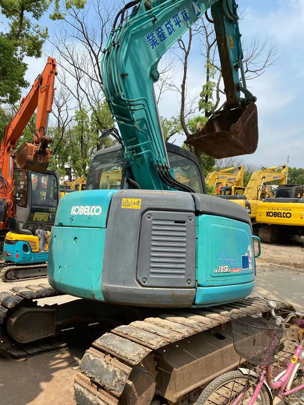 Kobelco SK200 Excavadora Kobelco 70SR de segunda mão Hidráulica de alta qualidade Mini escavadora usada Preço barato