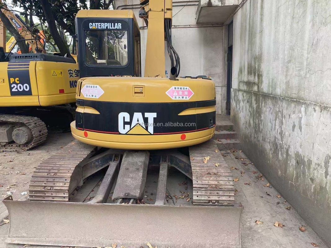 Mini escavadeira hidráulica usada CAT308 de segunda mão boa qualidade pequena escavadeira de rasteira CAT308 para venda
