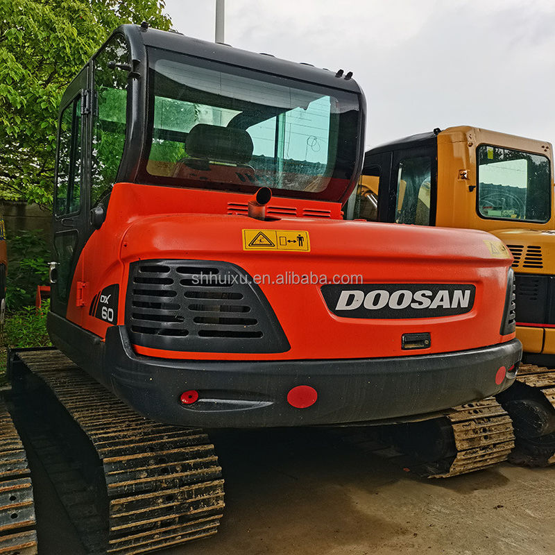 Venda a quente do Doosan Venda a quente do doosan dh60-7 escavadeira de mão usada mini escavadora Doosan DX60 Alta qualidade
