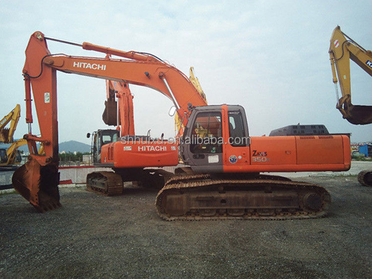 Hitachi em estoque máquina de escavar usada Hitachi zx350 para venda/ Máquina de escavar japonesa HITACHI 350 para venda/