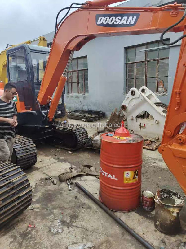 Doosan venda quente Mini escavadeira usada doosan ex55 de segunda mão escavadeira hidráulica DOOSAN DH55 Coreia de origem