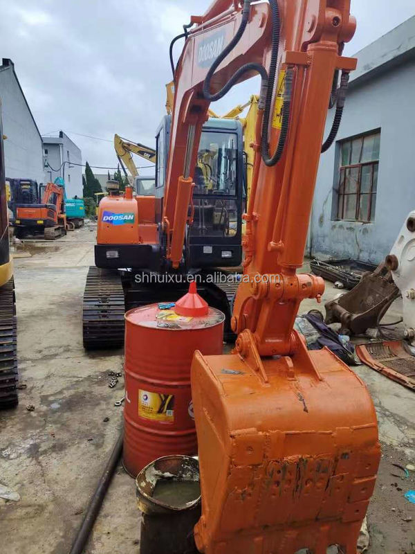 Doosan venda quente Mini escavadeira usada doosan ex55 de segunda mão escavadeira hidráulica DOOSAN DH55 Coreia de origem