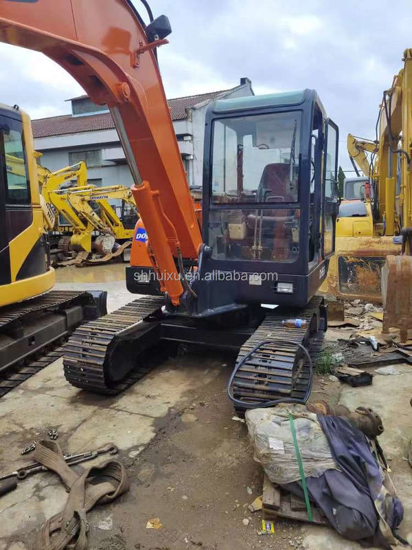 Doosan venda quente Mini escavadeira usada doosan ex55 de segunda mão escavadeira hidráulica DOOSAN DH55 Coreia de origem