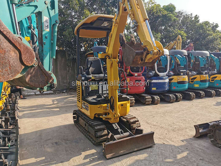 mini usado komatsu pc18 escavadeira pc 18 1,8 tonelada escavadora pc18mr motor diesel Japão bom desempenho