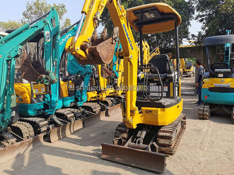 mini usado komatsu pc18 escavadeira pc 18 1,8 tonelada escavadora pc18mr motor diesel Japão bom desempenho