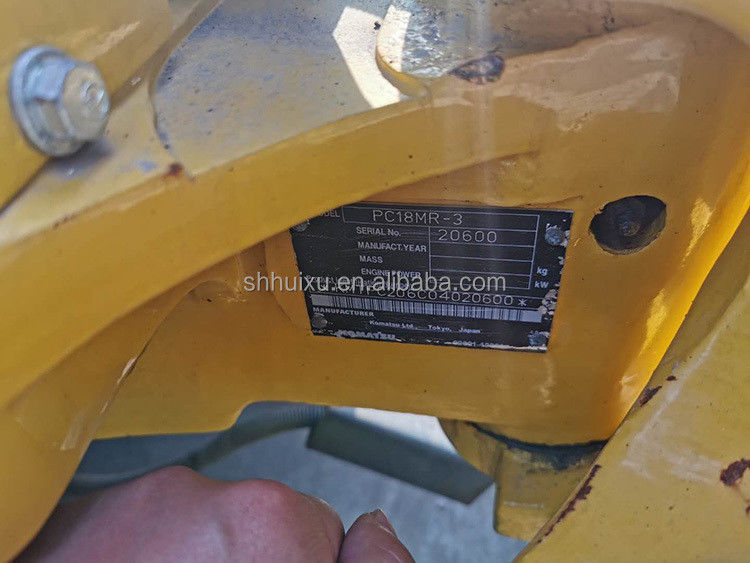 mini usado komatsu pc18 escavadeira pc 18 1,8 tonelada escavadora pc18mr motor diesel Japão bom desempenho