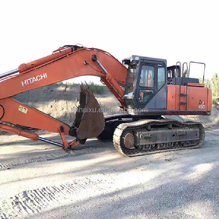 HITACHI em estoque de segunda mão grande escavadeira HITACHI 450 em bom estado Máquina de escavação japonesa HITACHI 450 usada para venda/