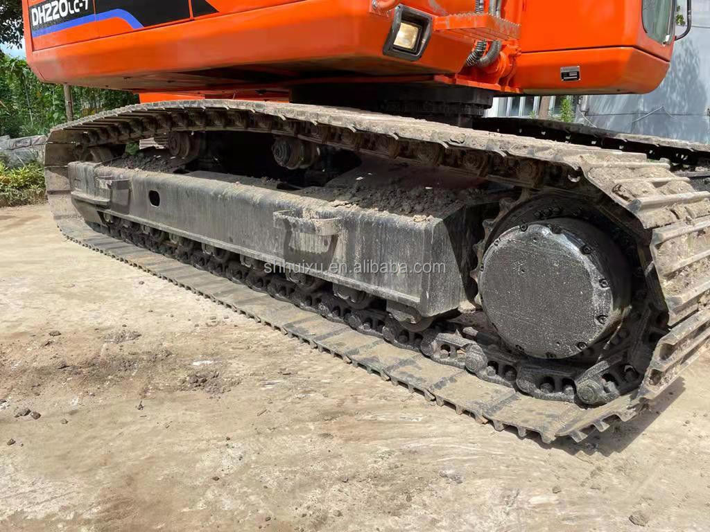 Doosan DH220Lc máquina de escavação usada Doosan DH220-7 Coreia de origem para venda