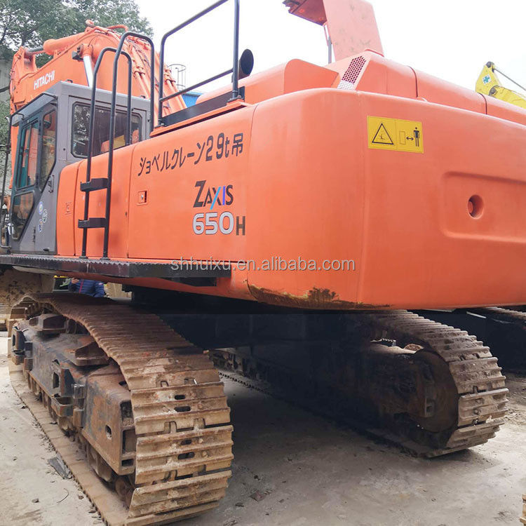 Hitachi venda quente segunda mão grande escavadeira HITACHI 650 bom estado máquina de escavação japonesa usada para venda