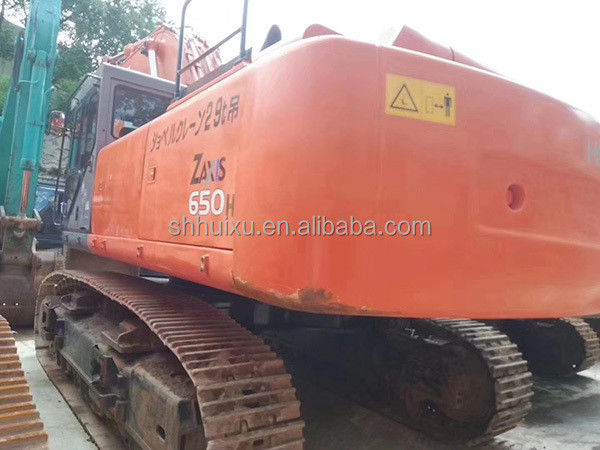 Hitachi venda quente segunda mão grande escavadeira HITACHI 650 bom estado máquina de escavação japonesa usada para venda