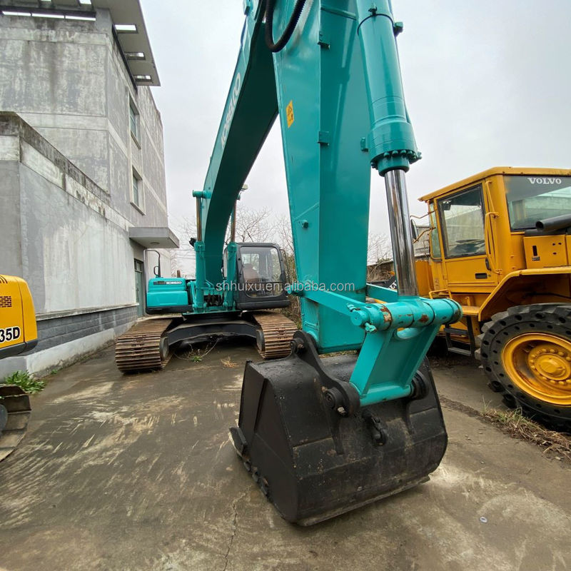 Kobelco SK200 de segunda mão Kobelco SK200-8 Excavadora hidráulica de raspador Em bom estado Máquina de escavação usada preço barato