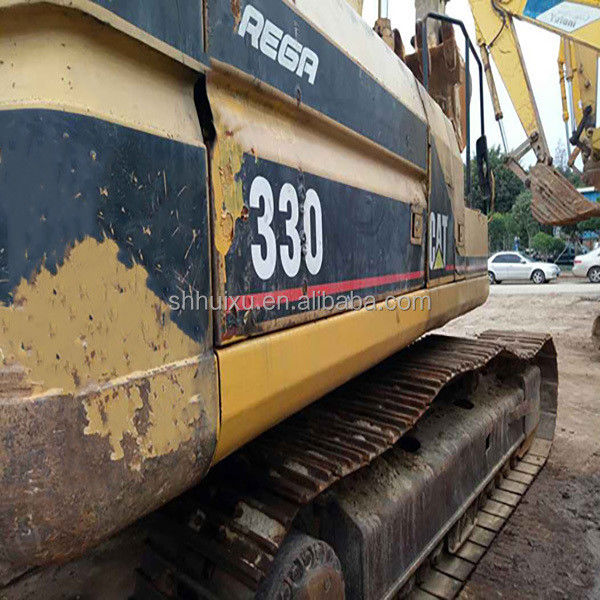 Excavadora usada de lagarta 330dl Excavadora de segunda mão CAT330B em bom estado para venda Lagarta em estoque