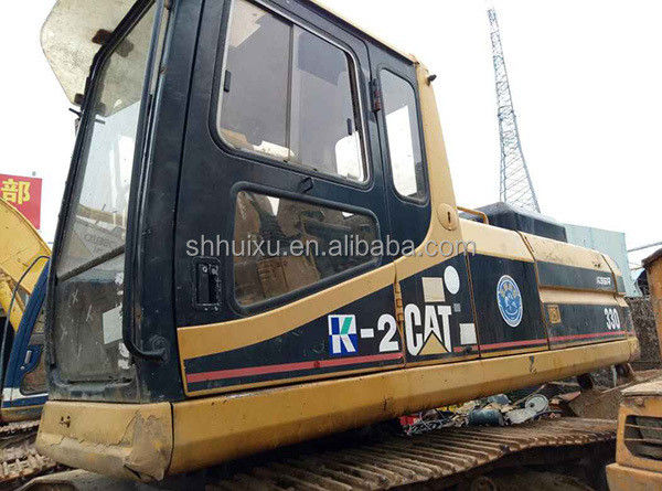 Excavadora usada de lagarta 330dl Excavadora de segunda mão CAT330B em bom estado para venda Lagarta em estoque