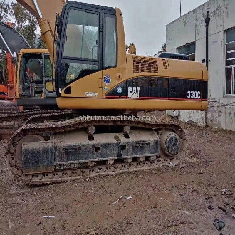 Excavadora usada cat 330d Excavadora de segunda mão CAT330C em bom estado para venda CAT 303 cat 306 Excavadora
