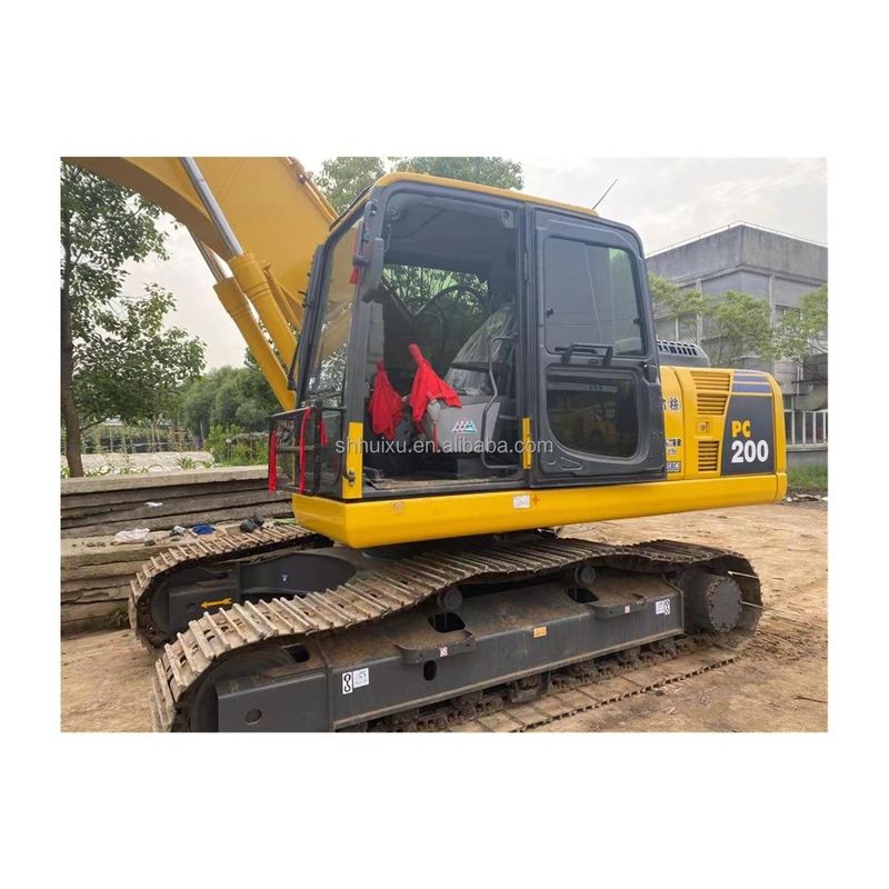 Komatsu Excavadora de segunda mão hidráulica de boa qualidade Máquina de escavação usada Japão origem usada komatsu pc200-8 Excavadora Komatsu Excavadora