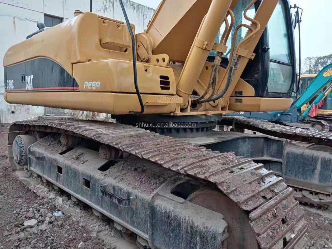 Excavadora usada cat 330d Excavadora de segunda mão CAT330C em bom estado para venda CAT 303 cat 306 Excavadora