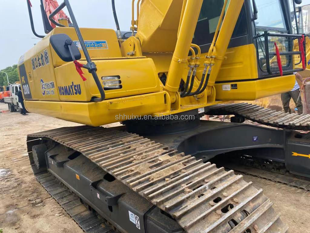 Komatsu Excavadora de segunda mão hidráulica de boa qualidade Máquina de escavação usada Japão origem usada komatsu pc200-8 Excavadora Komatsu Excavadora