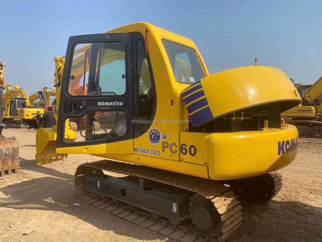 Comatsu PC60 escavadeira hidráulica de 6 toneladas de alta qualidade escavadeira de segunda mão Japão origem preço barato Comatsu Excavator