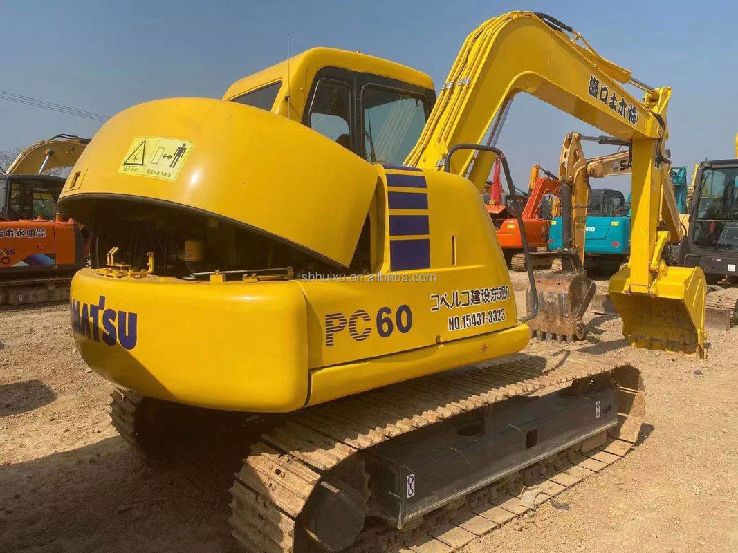 Comatsu PC60 escavadeira hidráulica de 6 toneladas de alta qualidade escavadeira de segunda mão Japão origem preço barato Comatsu Excavator