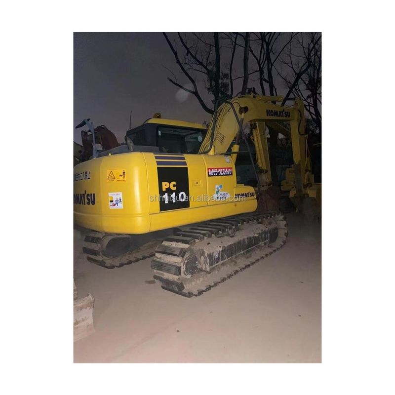 Excavadora Komatsu PC110 usada máquina japonesa de escavação Komatsu Excavadora