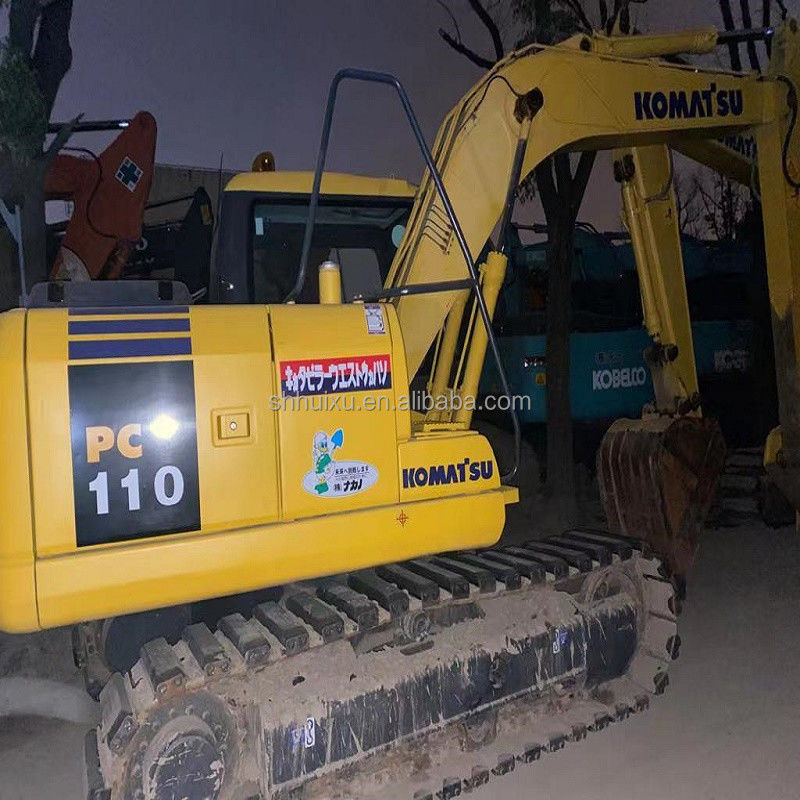 Excavadora Komatsu PC110 usada máquina japonesa de escavação Komatsu Excavadora