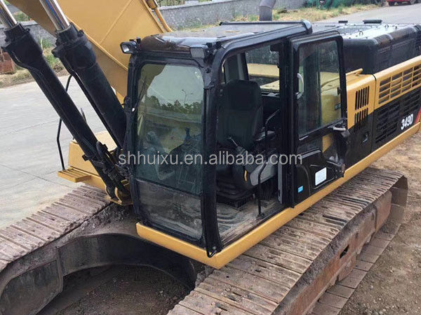 Excavadora usada CAT349 Excavadora de segunda mão em boas condições para venda