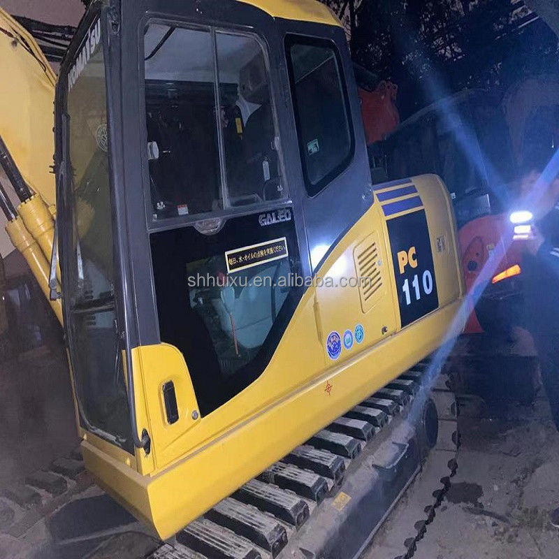 Excavadora Komatsu PC110 usada máquina japonesa de escavação Komatsu Excavadora