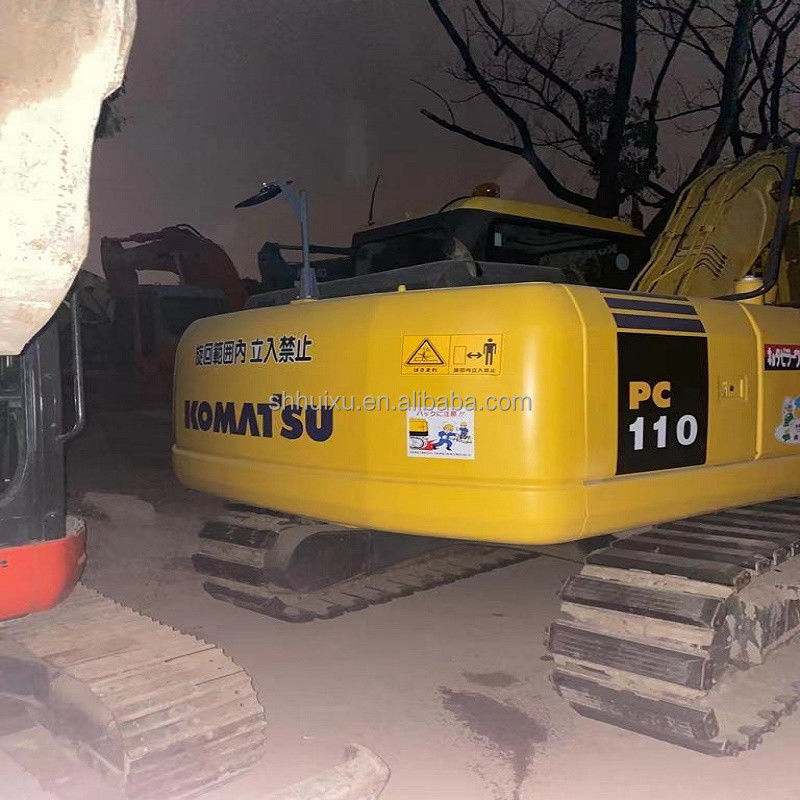 Excavadora Komatsu PC110 usada máquina japonesa de escavação Komatsu Excavadora