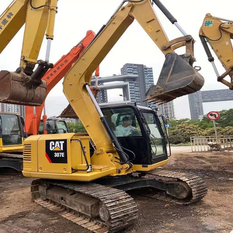 CAT307E escavadeira de segunda mão, desempenho perfeito, ação rápida, preço baixo, dois anos de garantia de qualidade