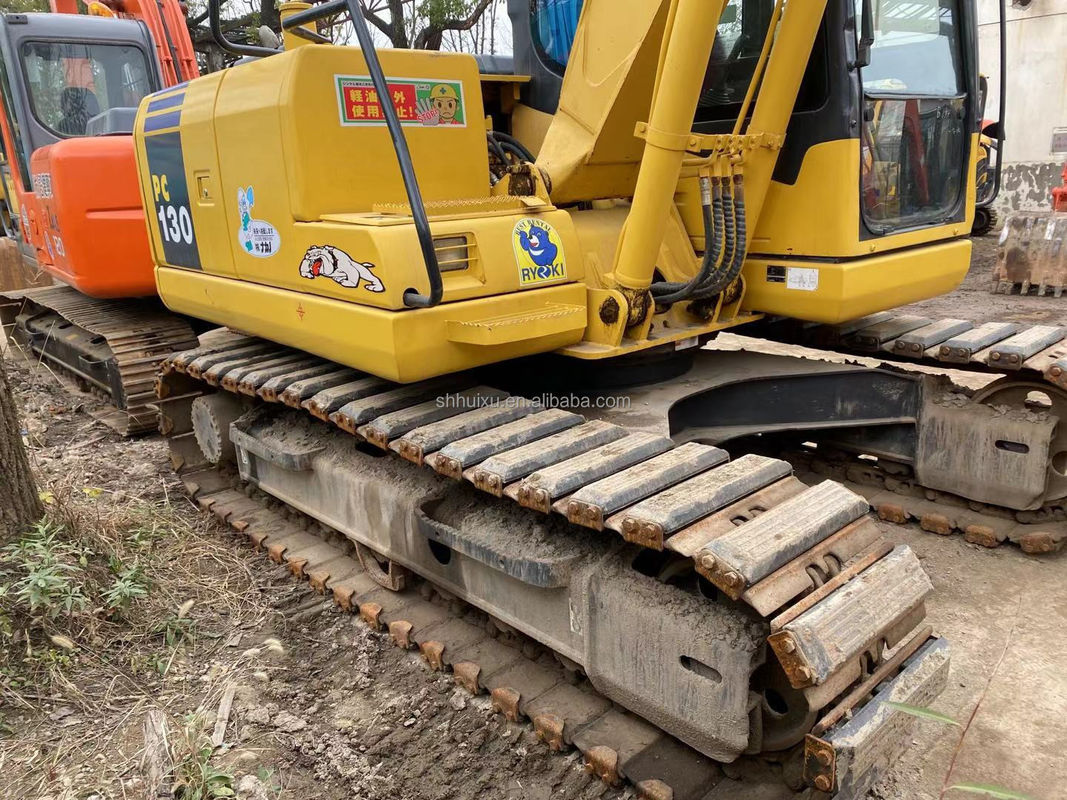 Komatsu Excavadora de rastreador barata PC130 usado komatsu mini Máquina de escavação de segunda mão Komatsu Excavadora