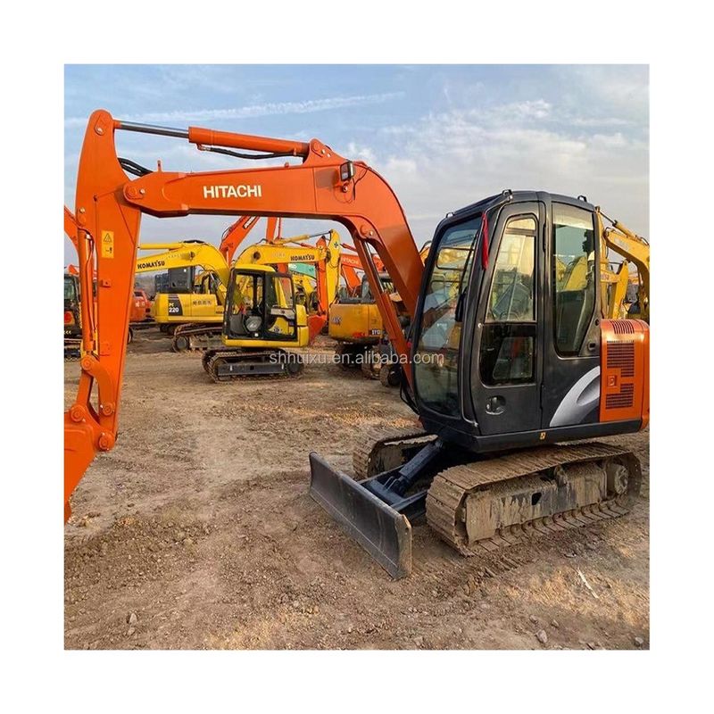 Hitachi em stock Hitachi ex60 japonês máquina de escavadeira usada venda/Excavadora hidráulica de segunda mão