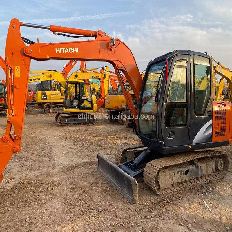 Hitachi em stock Hitachi ex60 japonês máquina de escavadeira usada venda/Excavadora hidráulica de segunda mão