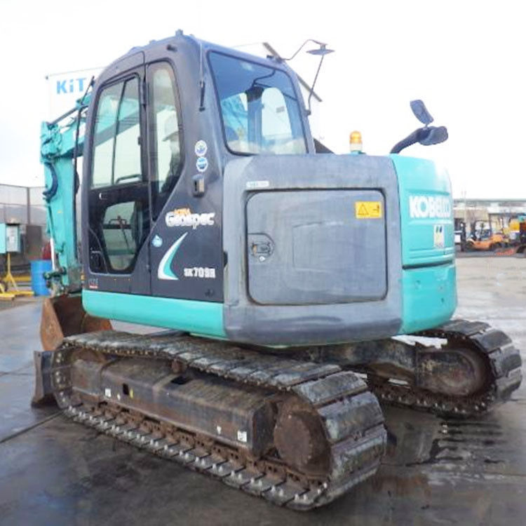 Alta Qualidade Japão Kobelco SK70SR Mini Excavadora Usada 7 toneladas Kobelco SK 70SR Pequena Excavadora Usada
