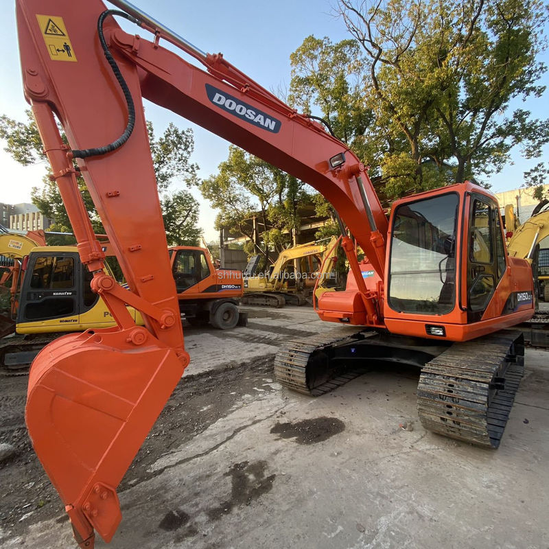 Venda Quente Doosan Usado boa qualidade Excavadora Doosan DH150 Lc-7 Pronta para trabalhar 15ton Doosan Dh150 Excavadora para venda quente