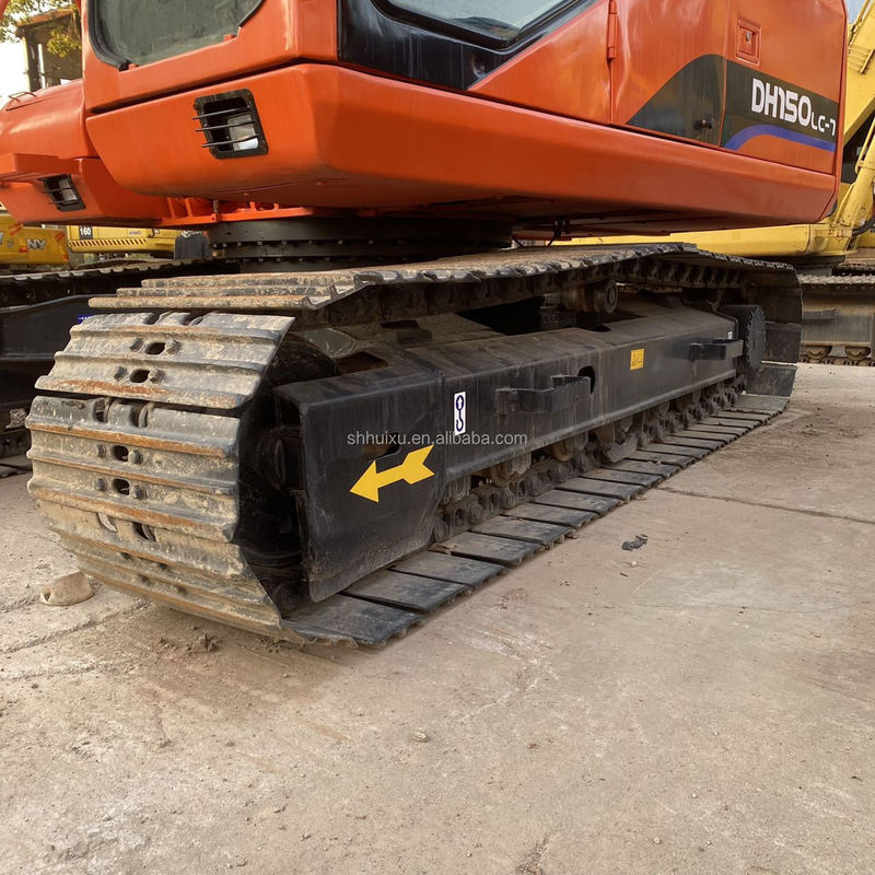 Venda Quente Doosan Usado boa qualidade Excavadora Doosan DH150 Lc-7 Pronta para trabalhar 15ton Doosan Dh150 Excavadora para venda quente