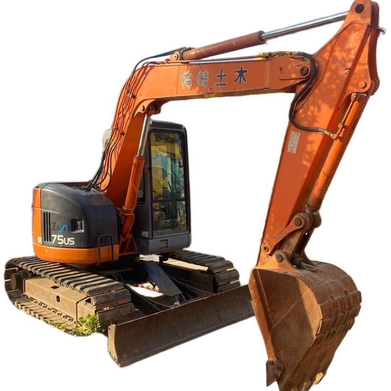 Hitachi venda a quente usado Hitachi ex75ur escavadeira/ segunda mão Pequena Crawler Excavadora em bom estado HITACHI 75