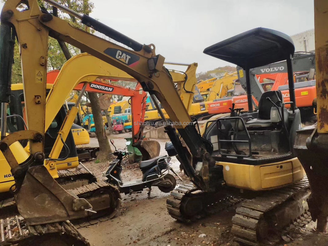 Excavadora usada em bom estado CAT303C preço razoável para venda/de segunda mão Excavadora japonesa CAT303C