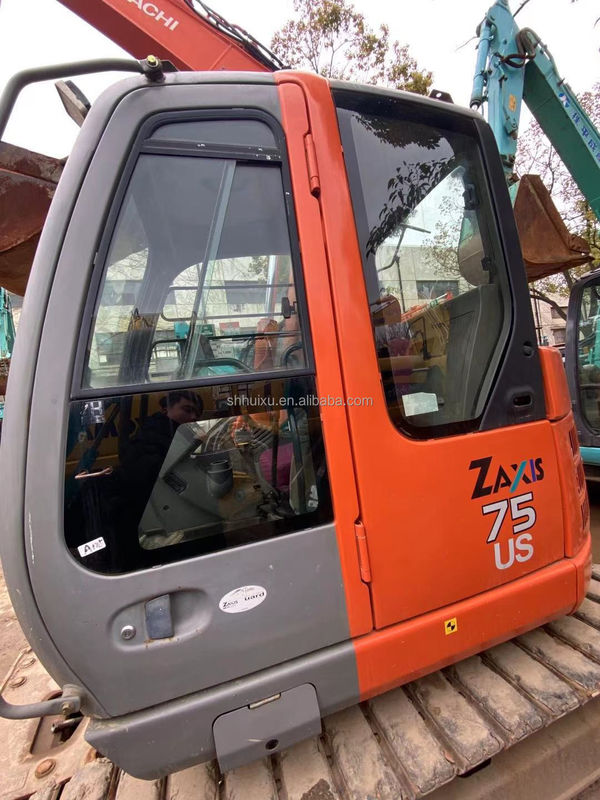 Hitachi venda a quente usado Hitachi ex75ur escavadeira/ segunda mão Pequena Crawler Excavadora em bom estado HITACHI 75